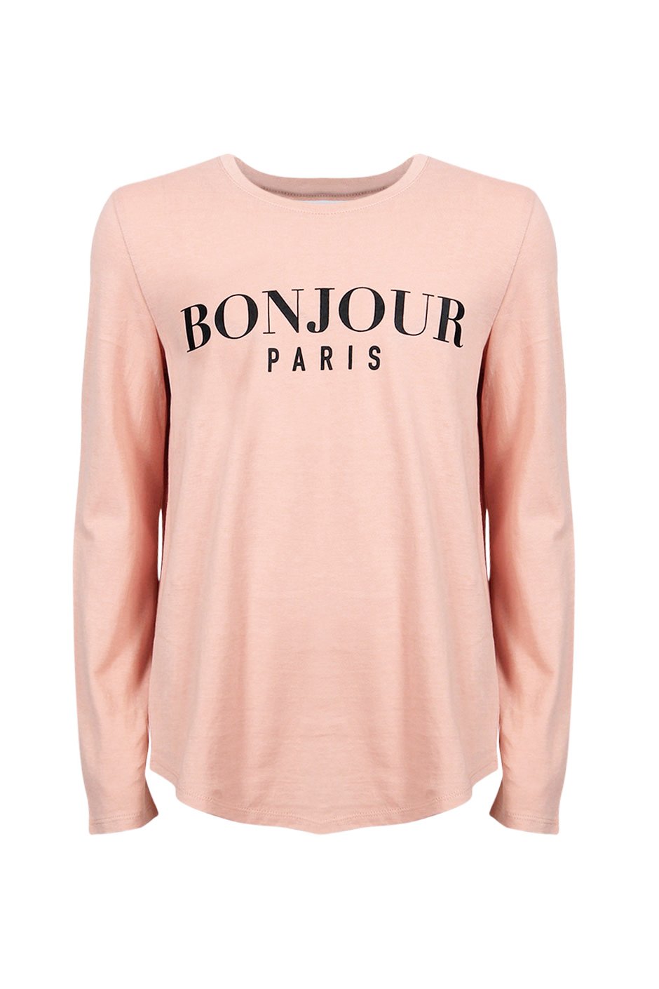 [TEST] Kids Bonjour Long Sleeve Tee