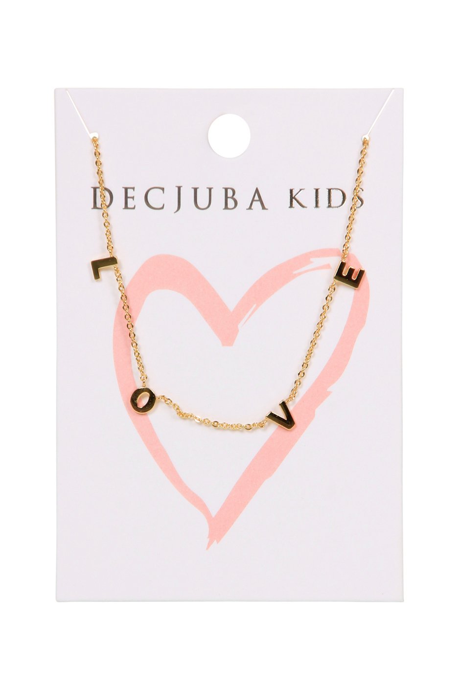 [TEST] Kids LOVE Letter Necklace