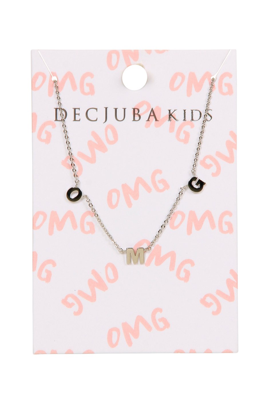 [TEST] Kids OMG Letter Necklace
