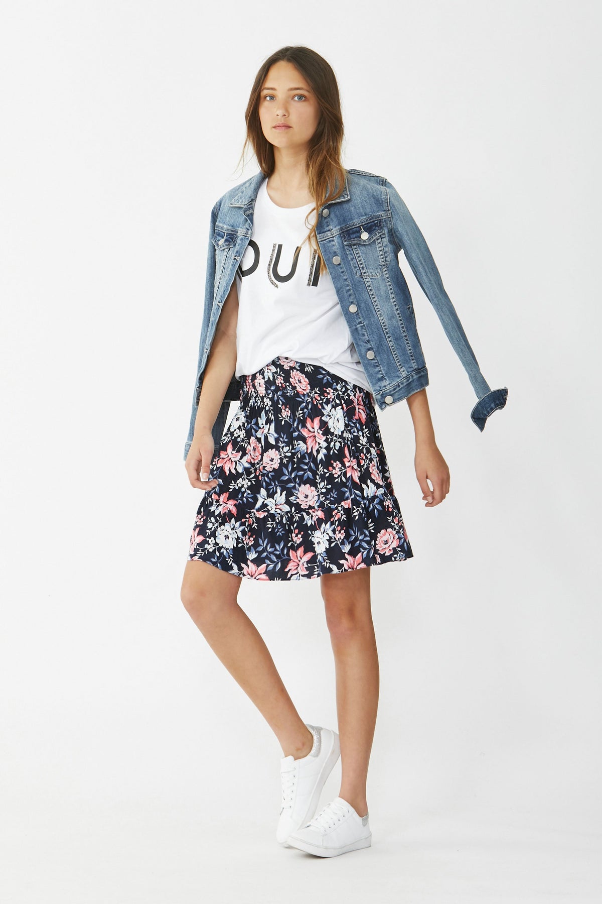 [TEST] Kids Rose Flip Skirt