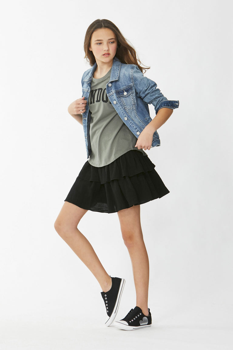[TEST] Kids Skye Ruffle Skirt