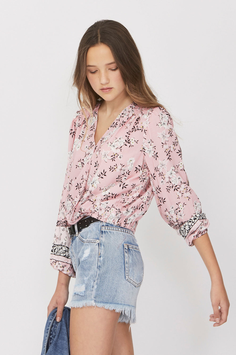 [TEST] Kids Genevieve Wrap Top