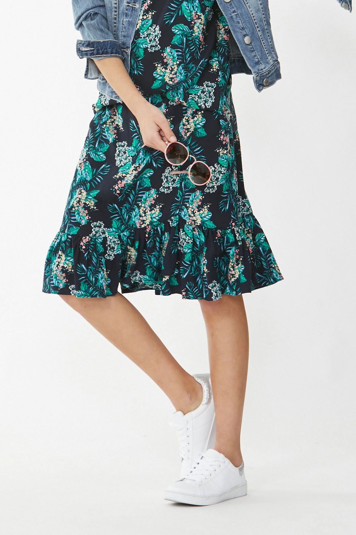 [TEST] Kids Asha Ruffle Midi Skirt