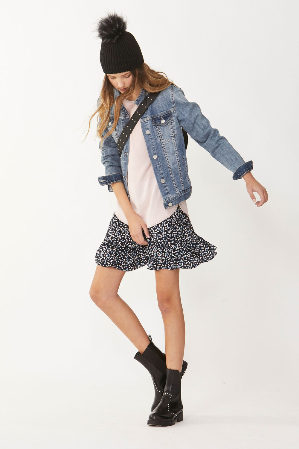 [TEST] Kids Teisha Print Skirt
