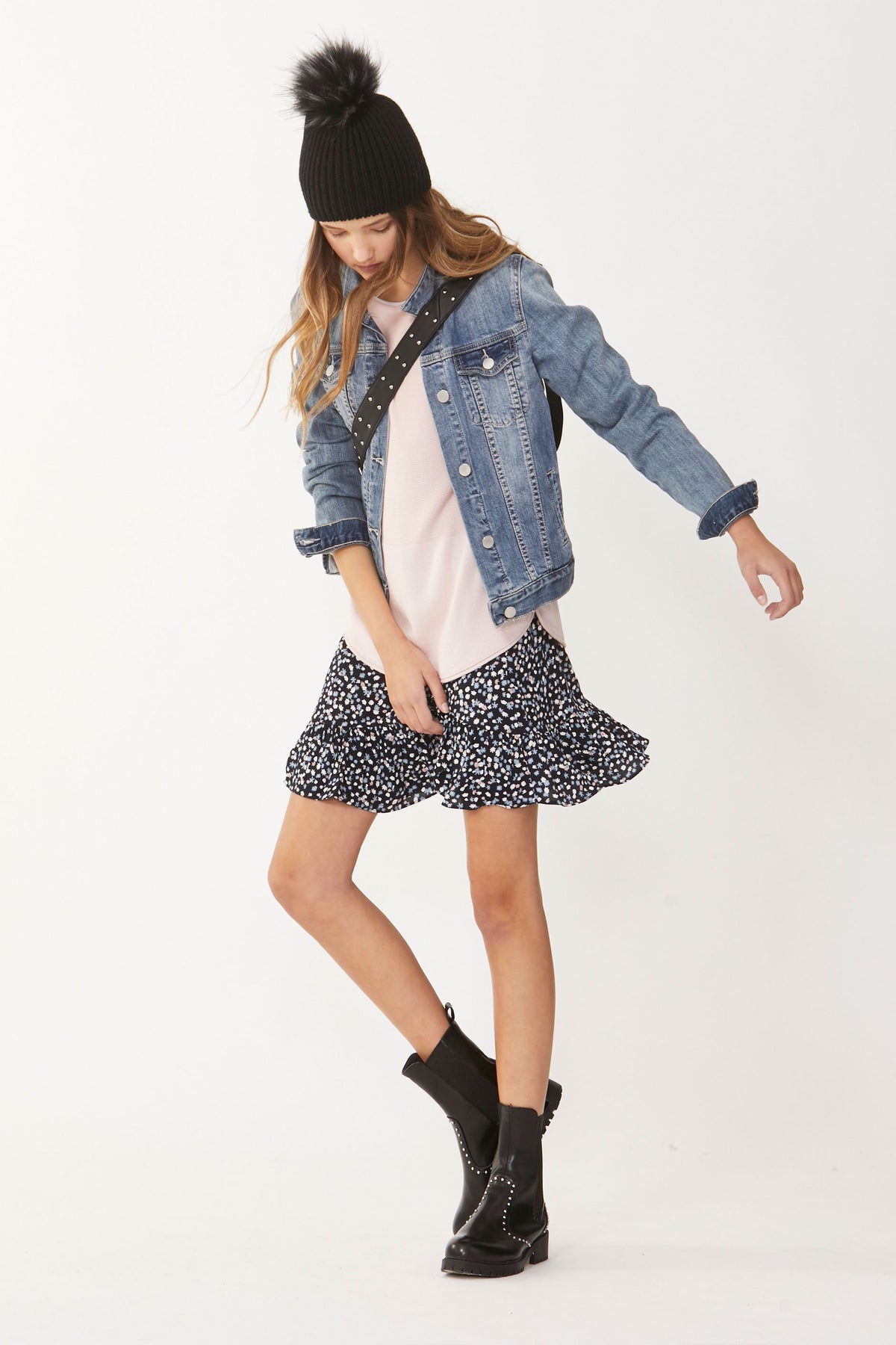 [TEST] Kids Teisha Print Skirt