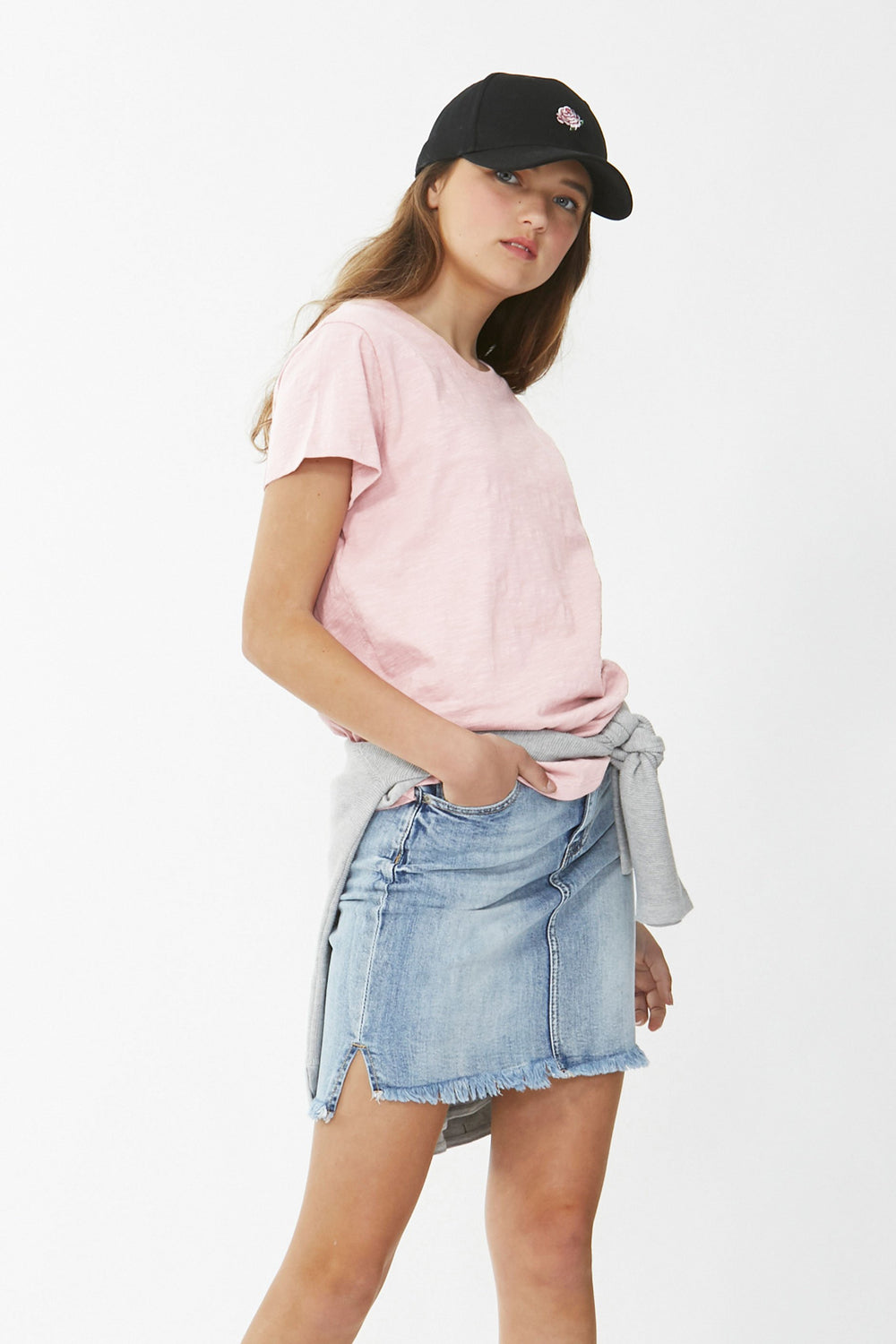[TEST] Kids Lola Solid Tee
