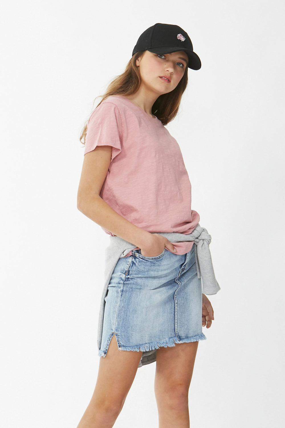 [TEST] Kids Lola Solid Tee
