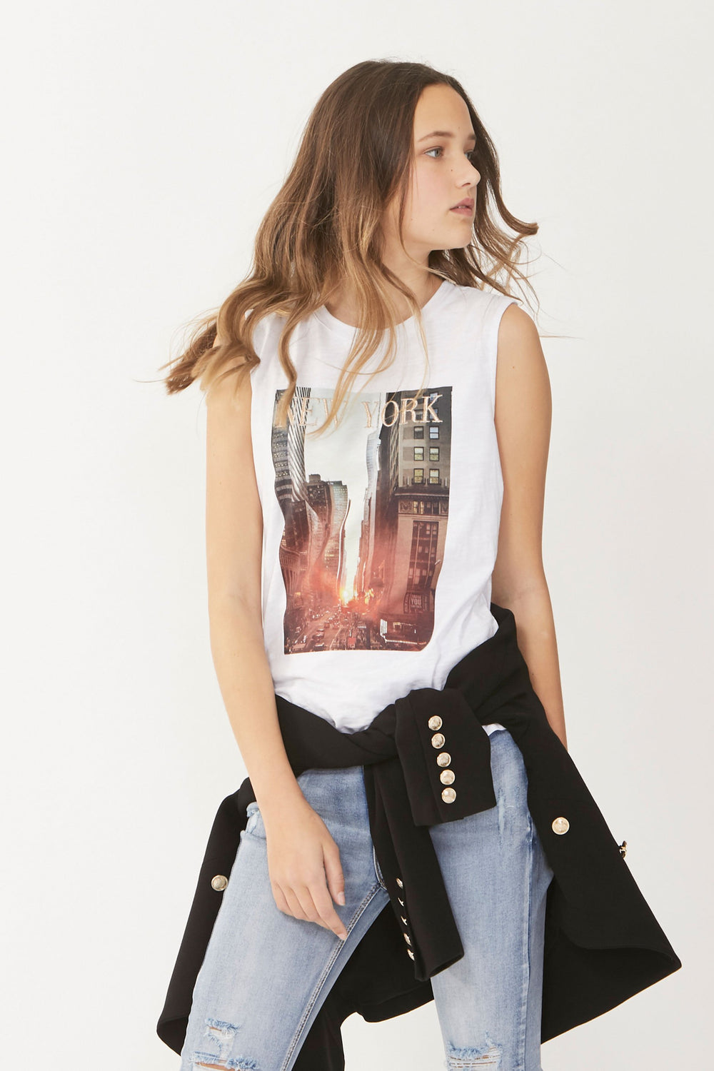 [TEST] Kids New York Muscle Tank
