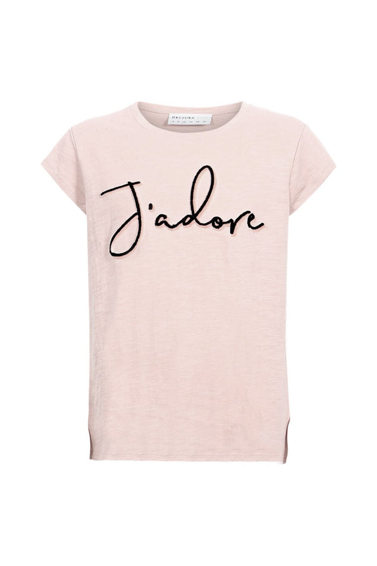[TEST] Kids J'adore Furry Flocked Tee