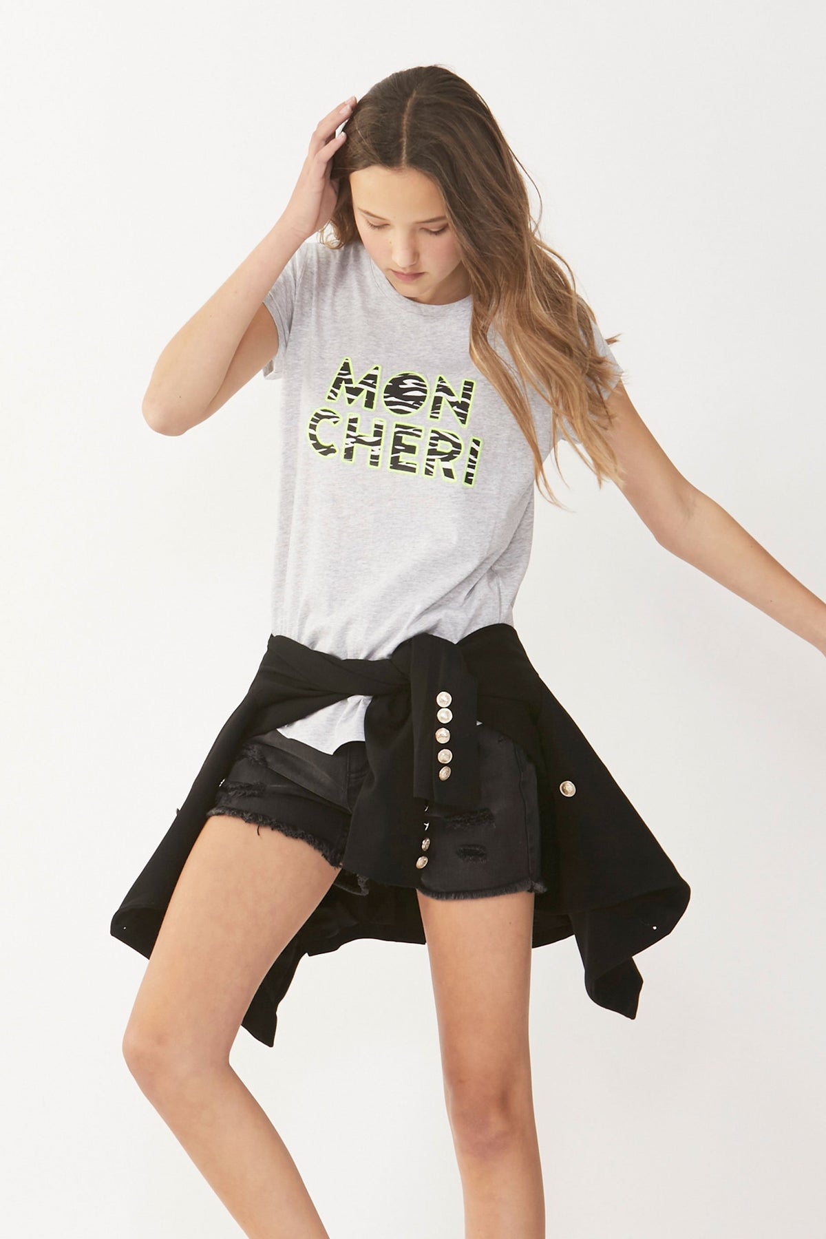 [TEST] Kids Mon Cheri Zebra Tee