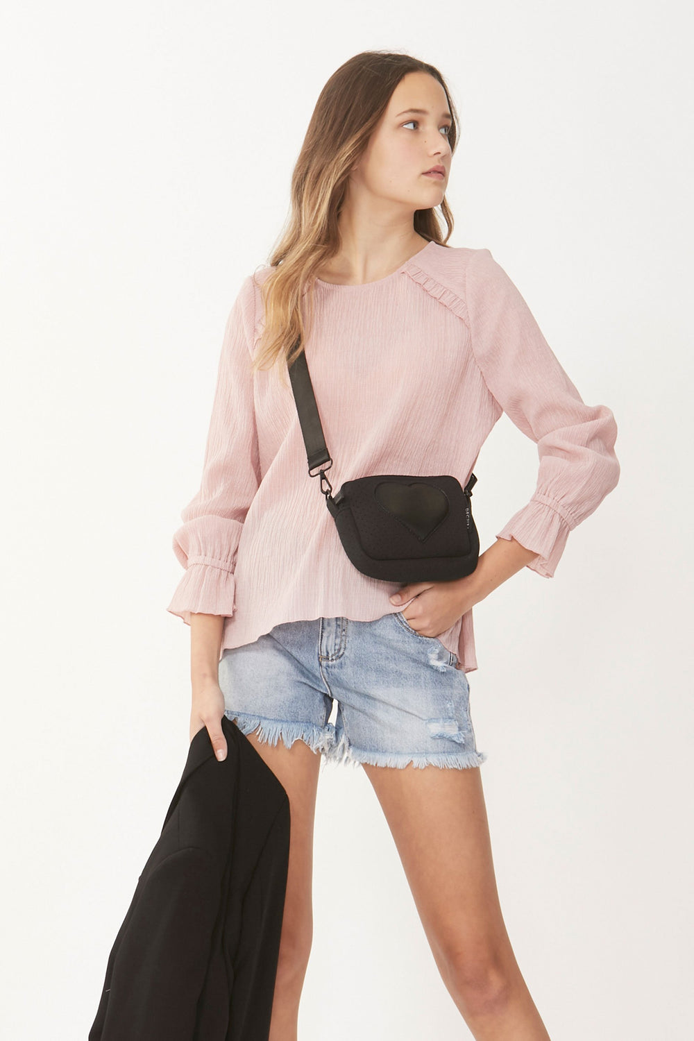 [TEST] Kids Mischa Ruffle Sleeve Top