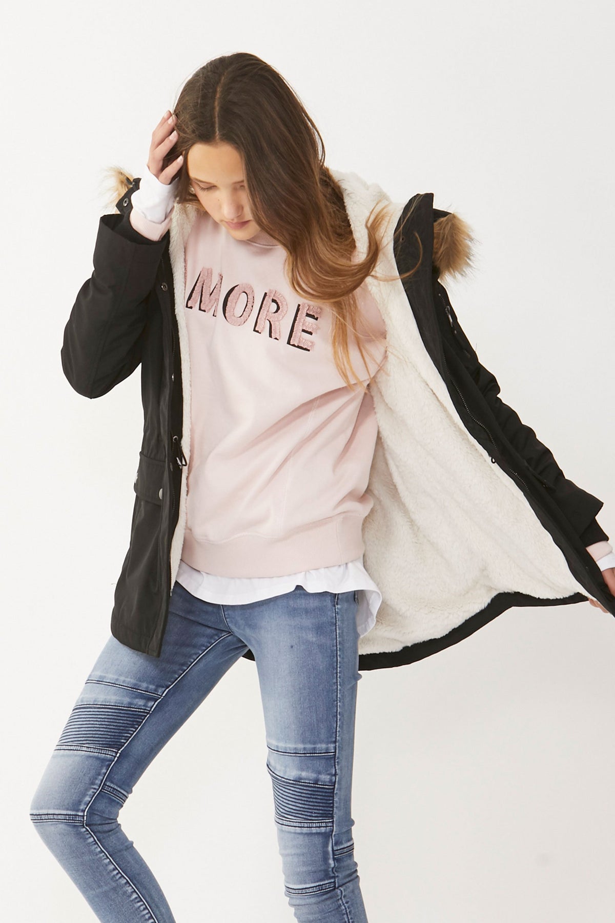 [TEST] Kids Amore Applique Sweat