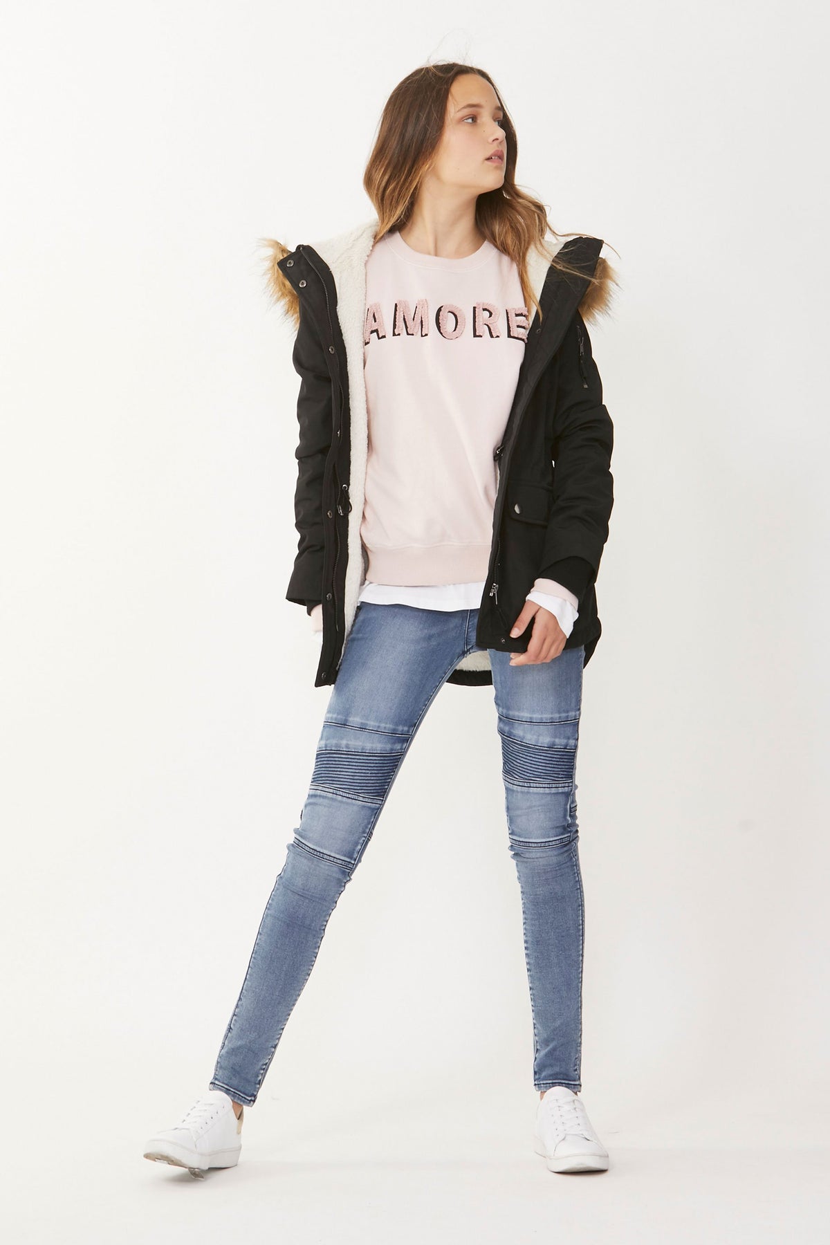 [TEST] Kids Amore Applique Sweat