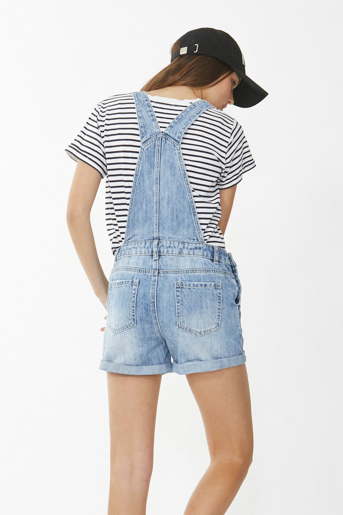 [TEST] Kids Freya Cuffed Stripe Tee
