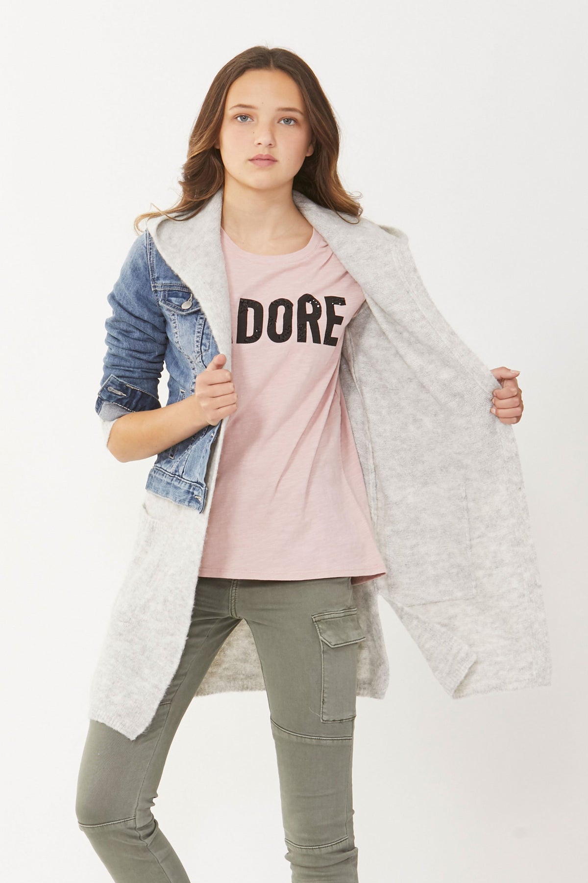 [TEST] Kids Hannah Hooded Coatigan