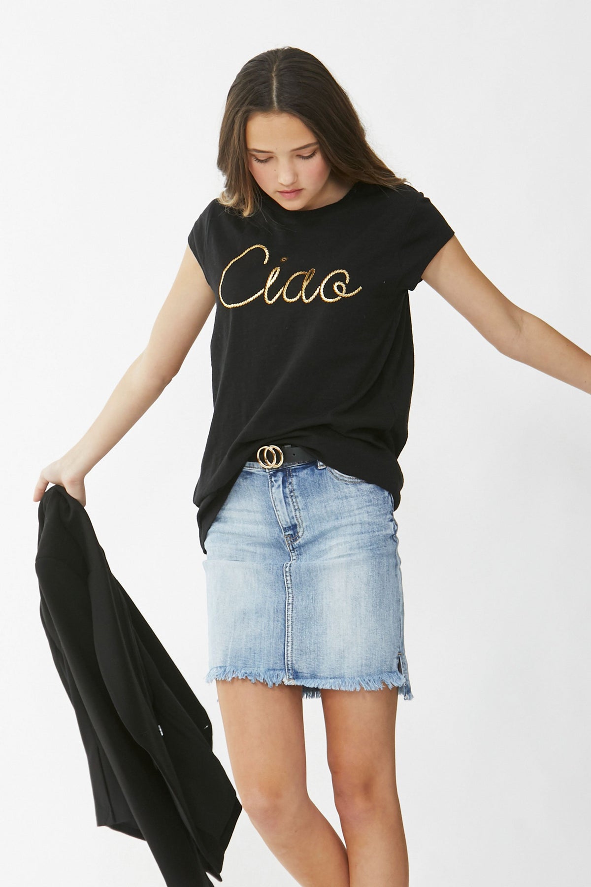 [TEST] Kids Ciao Foil Tee