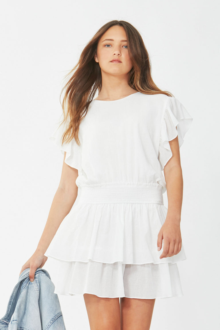 [TEST] Kids Jaya Shirred Dress