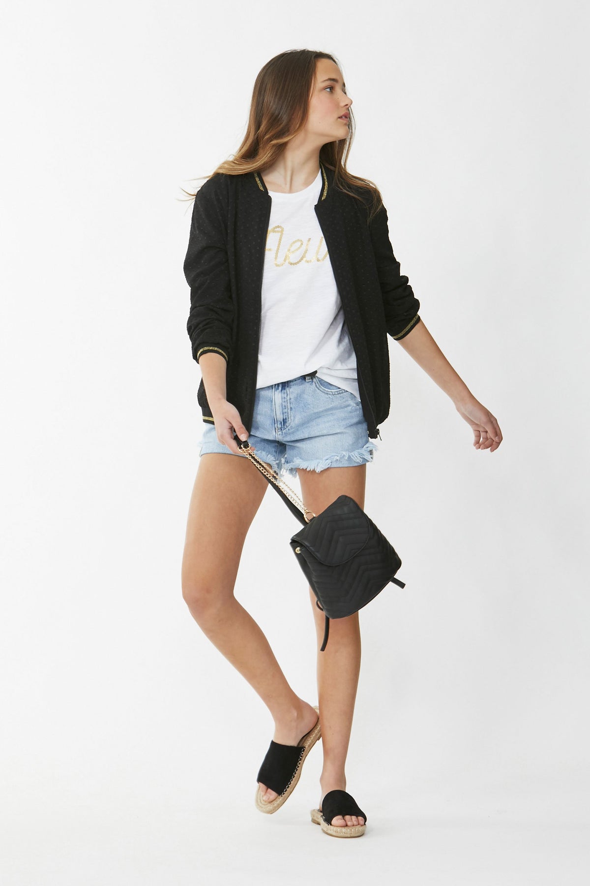 [TEST] Kids Lillian Burnout Bomber