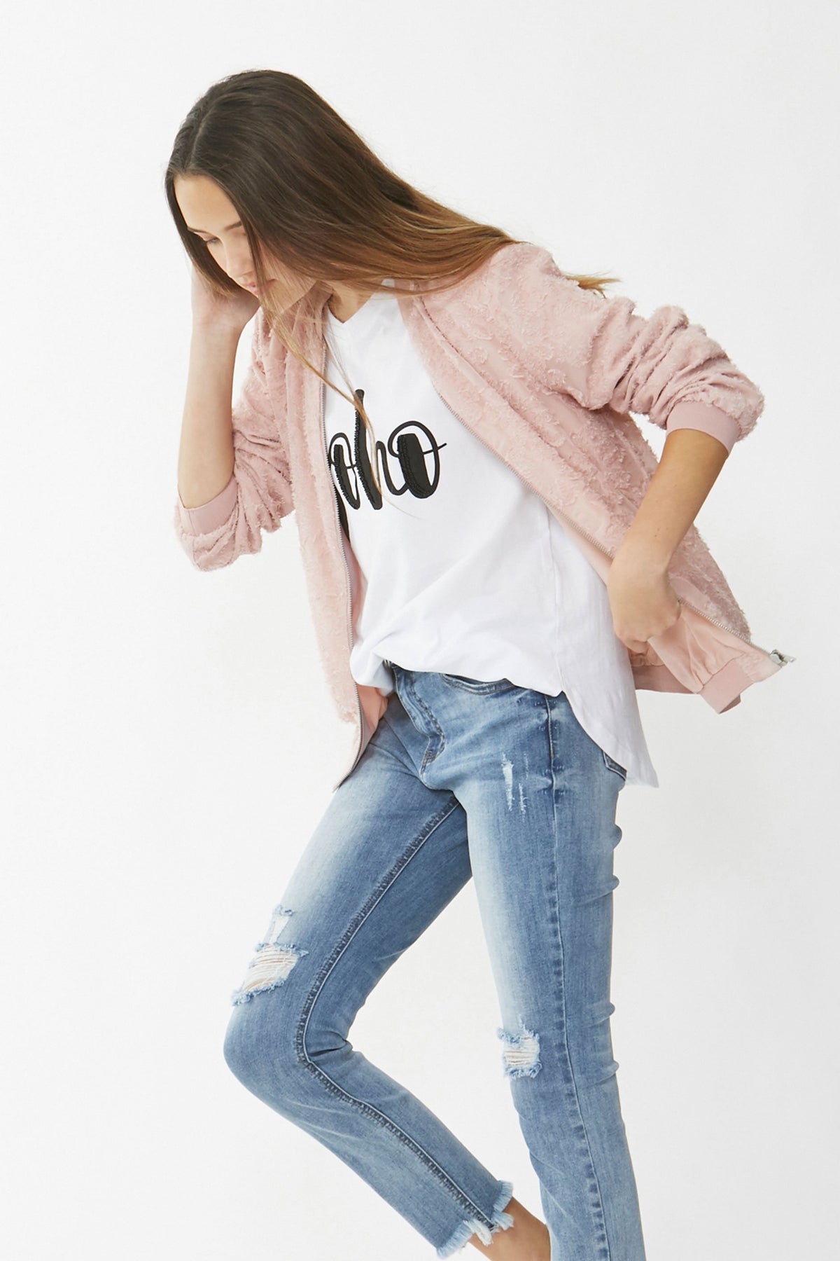 [TEST] Kids Lillian Burnout Bomber