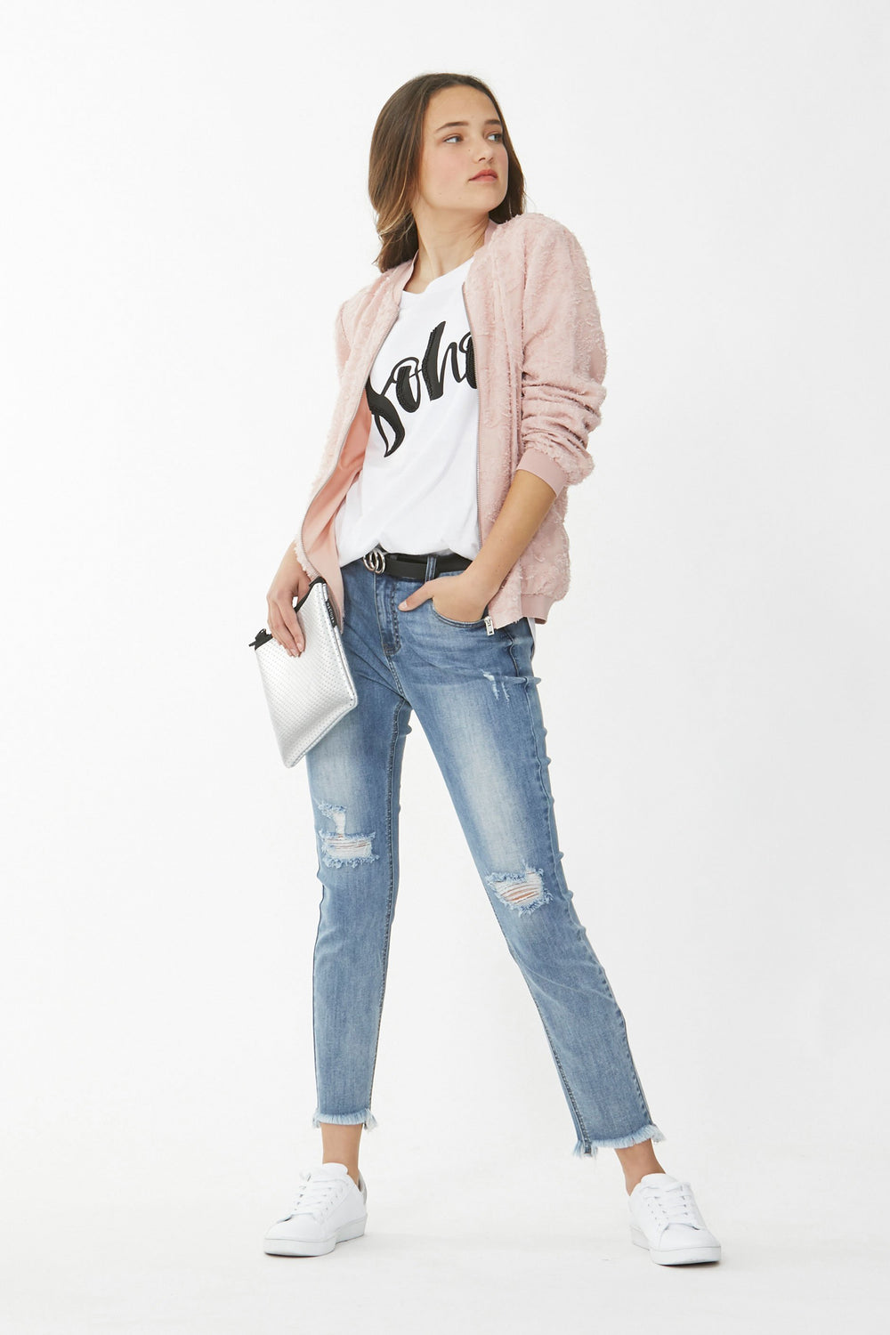 [TEST] Kids Lillian Burnout Bomber