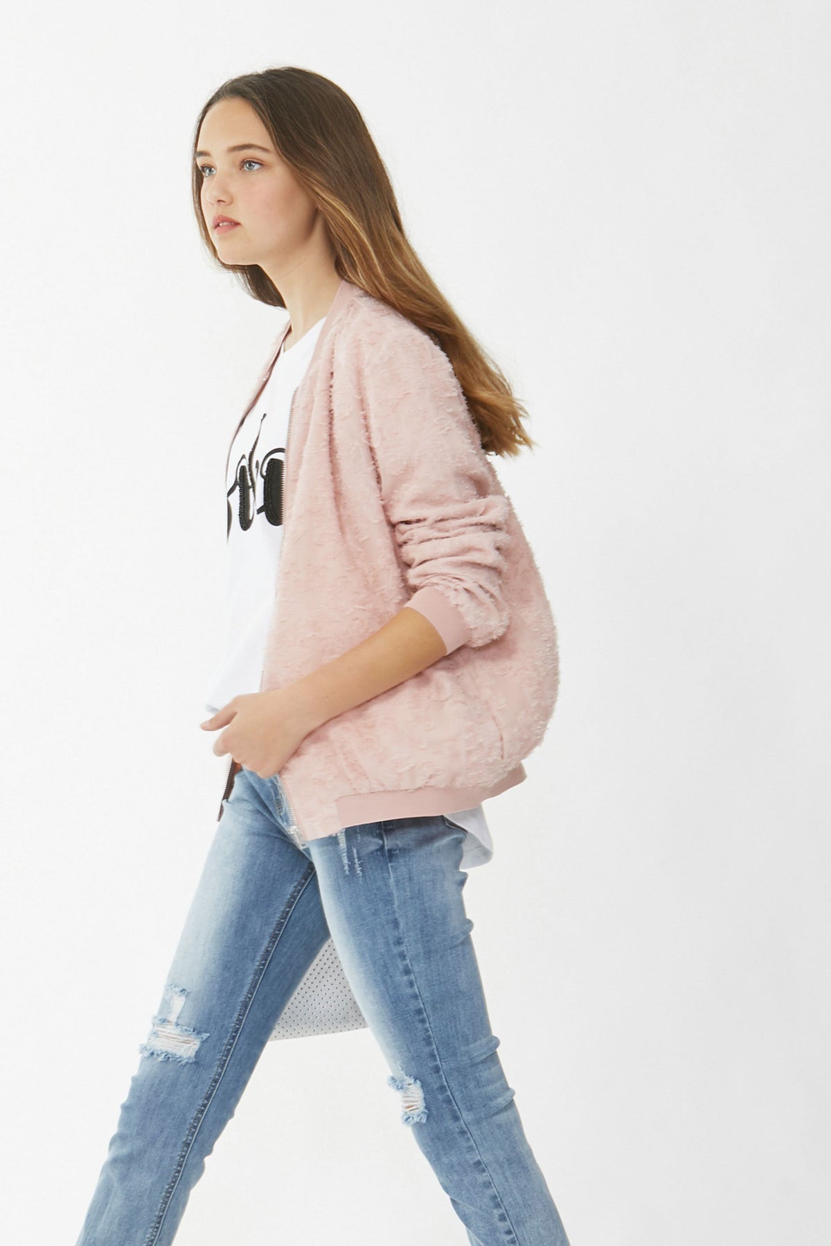 [TEST] Kids Lillian Burnout Bomber
