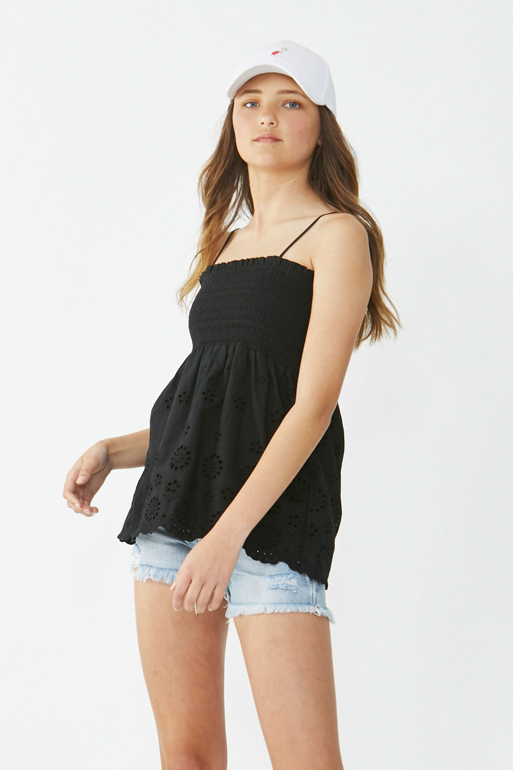 [TEST] Kids Sienna Shirred Top