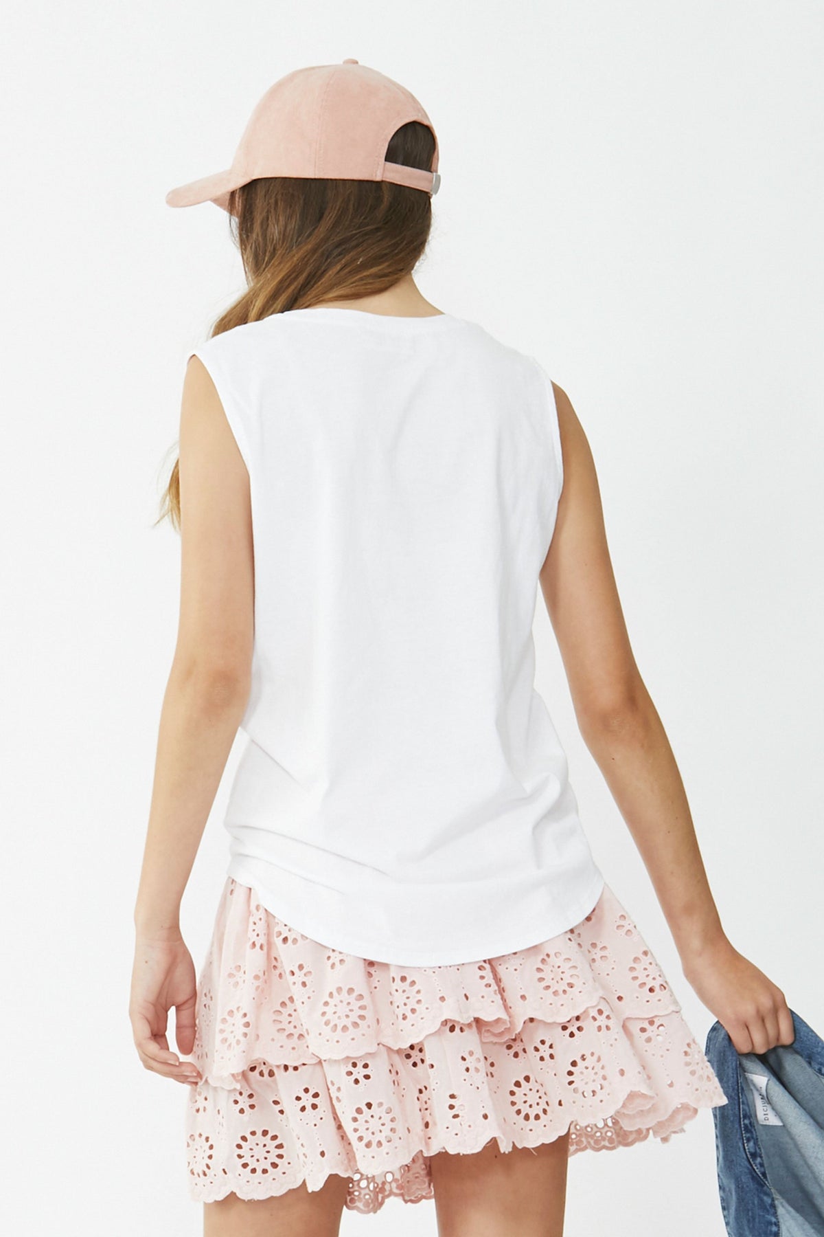 [TEST] Kids Circle Floral Muscle Tank