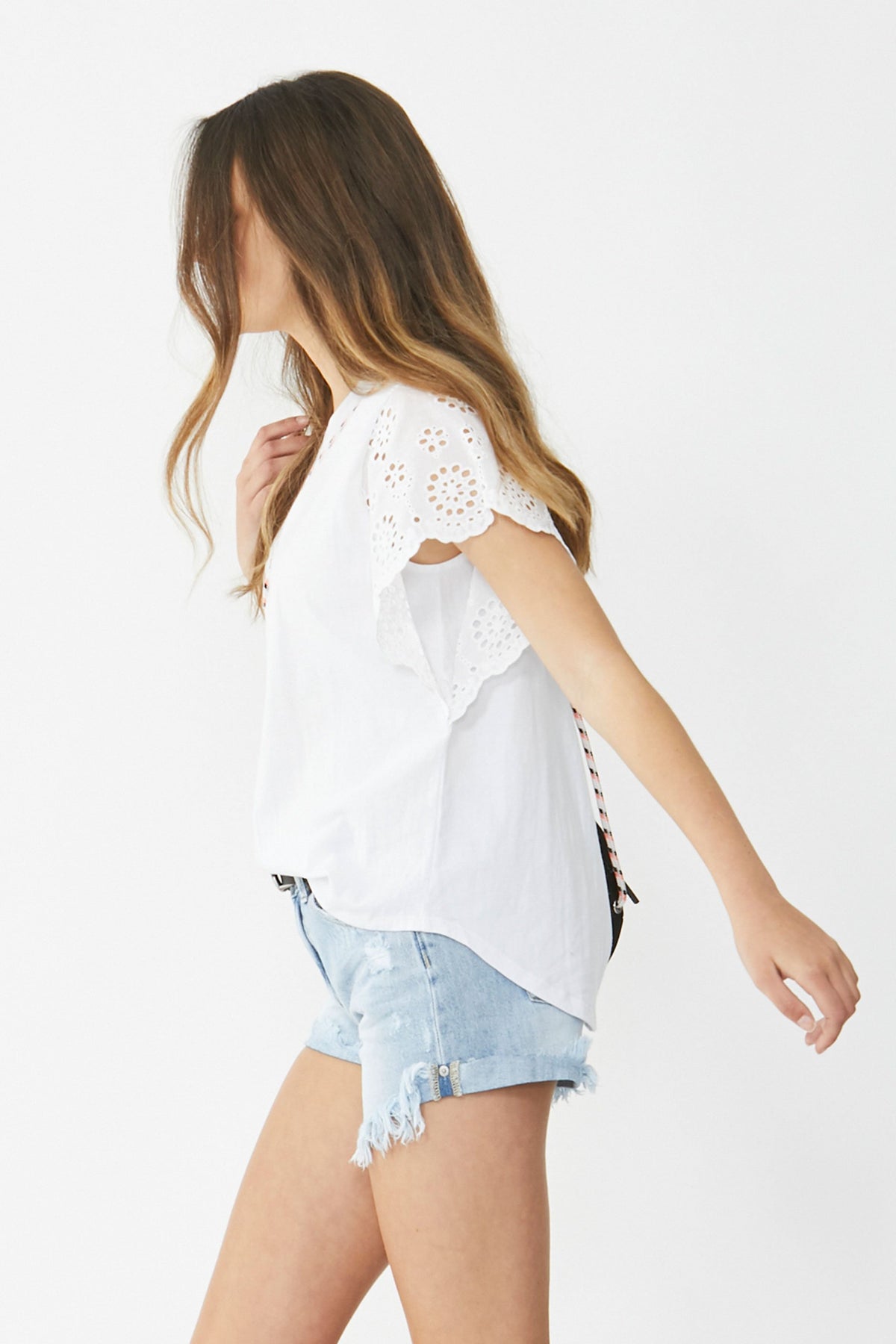 [TEST] Kids Ruffle Sleeve Tee