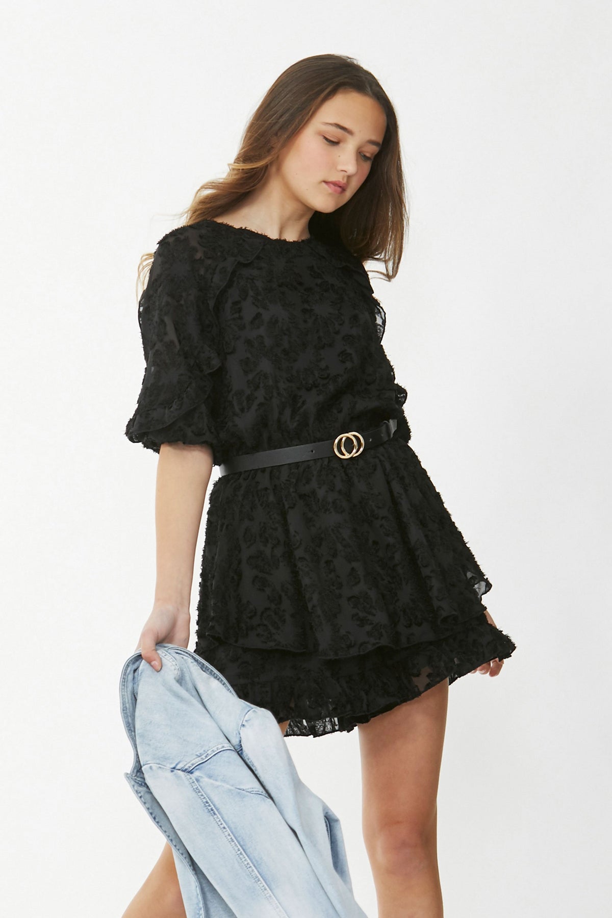 [TEST] Kids Rose Burnout Playsuit