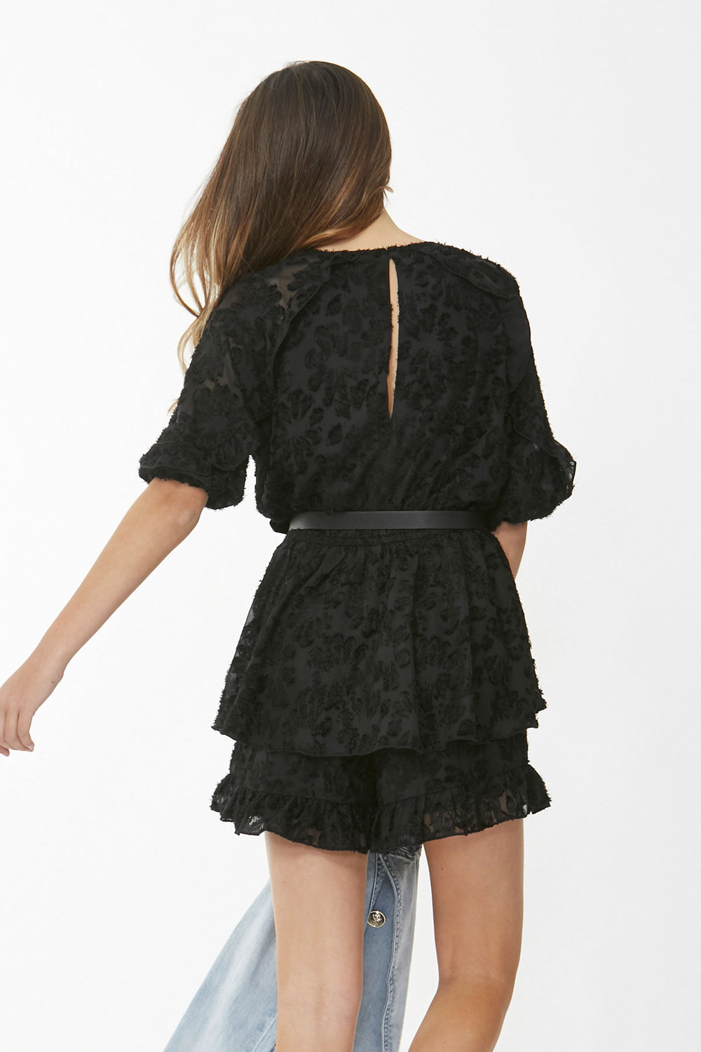 [TEST] Kids Rose Burnout Playsuit