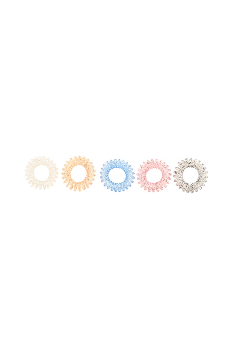 [TEST] Kids Spiral Hair Tie 5 Pack