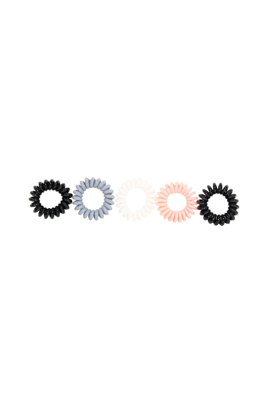 [TEST] Kids Spiral Hair Tie 5 Pack
