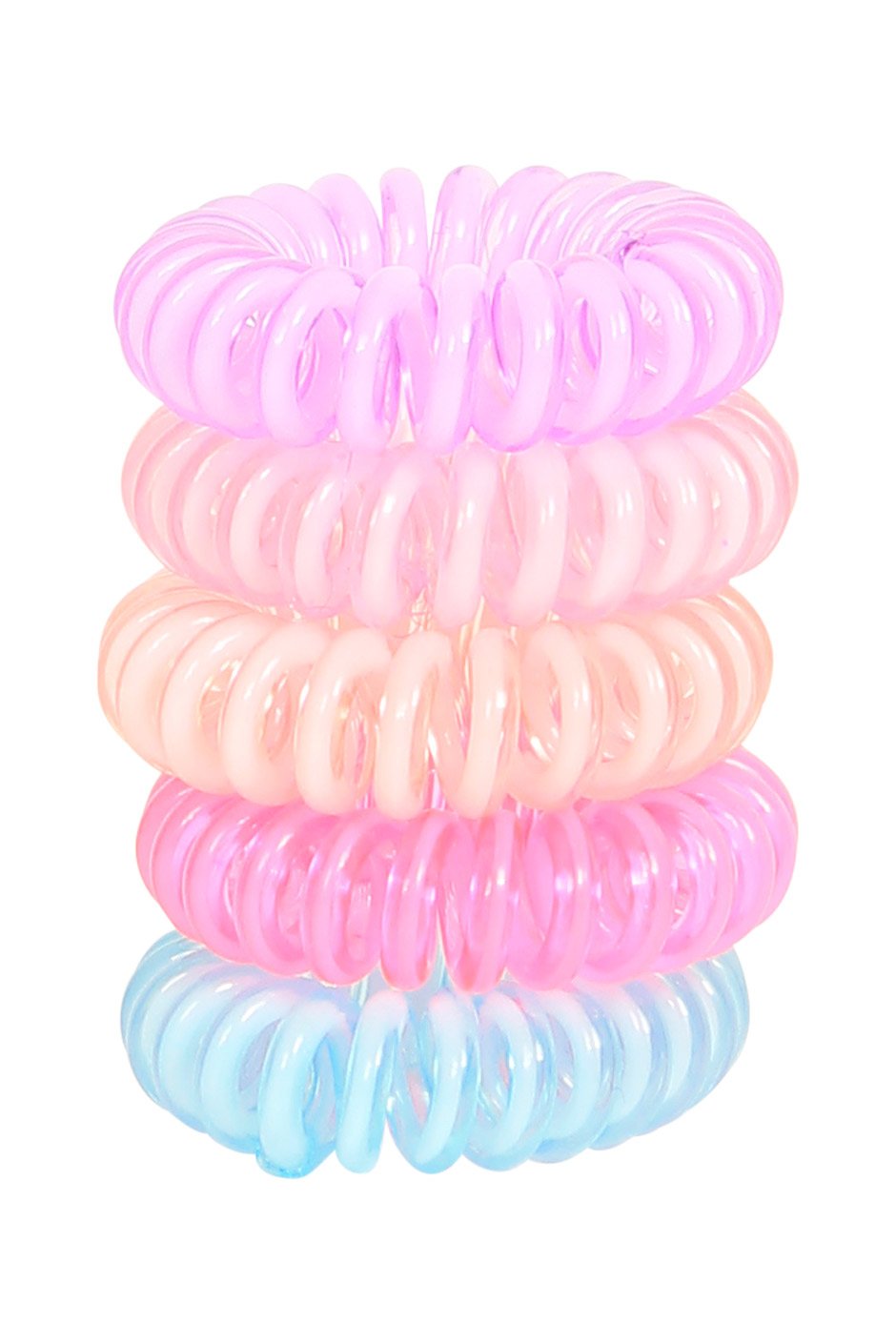 [TEST] Kids Spiral Hair Tie 5 Pack