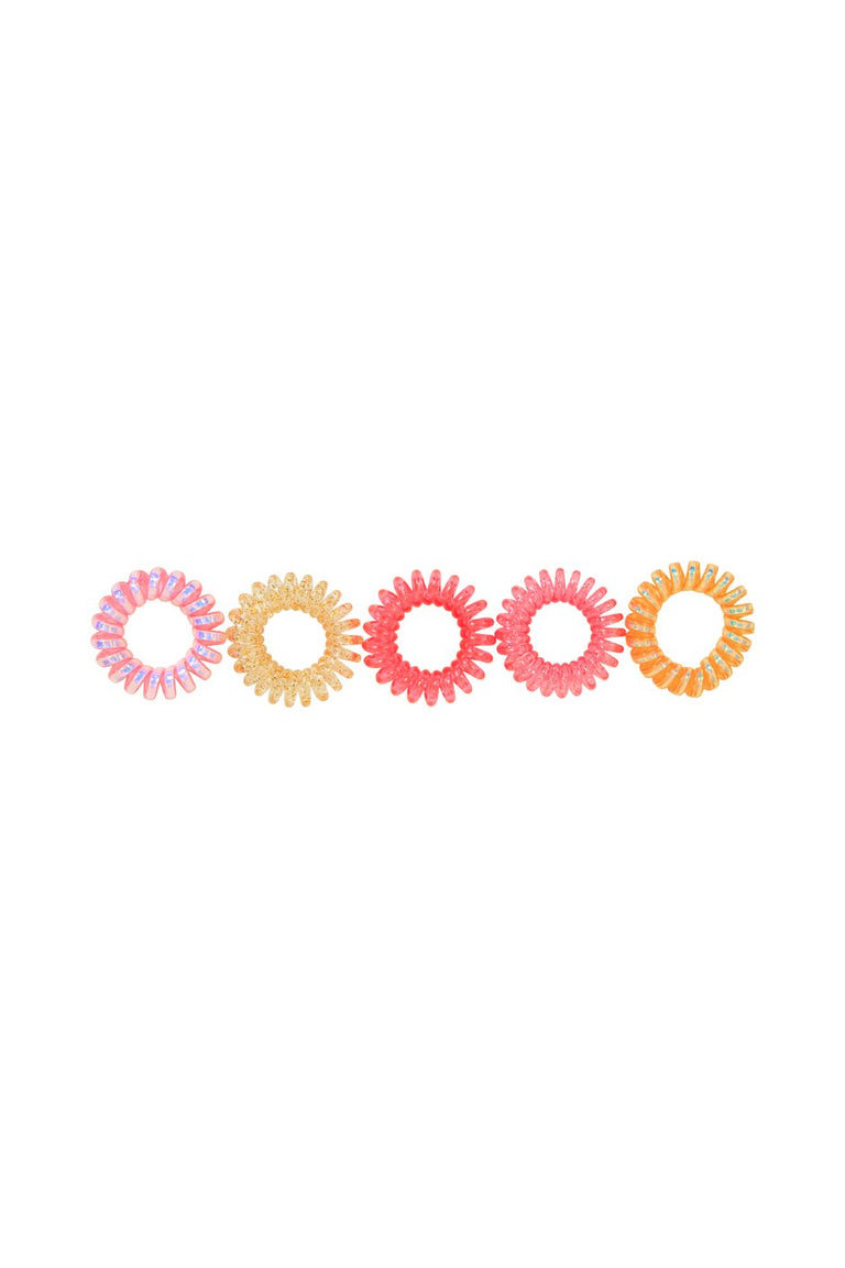 [TEST] Kids Spiral Hair Tie 5 Pack