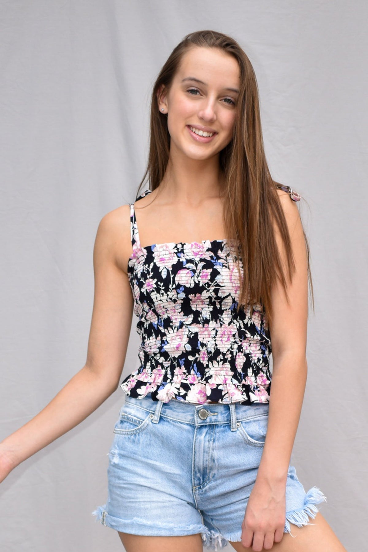 [TEST] Kids Lia Strappy Crop Top
