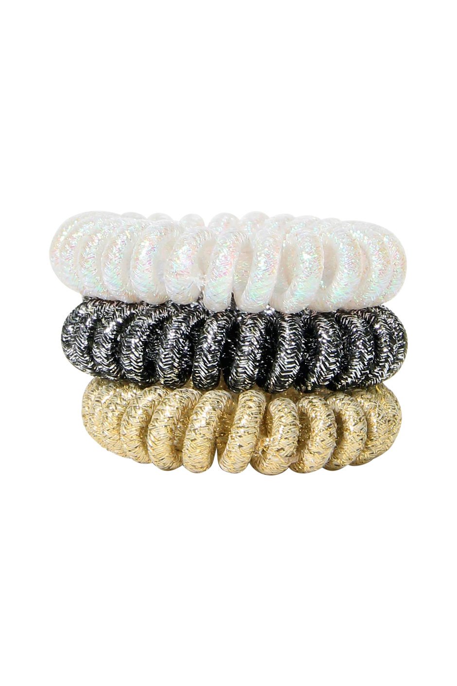 [TEST] Kids Spiral Hair Tie 3 Pack