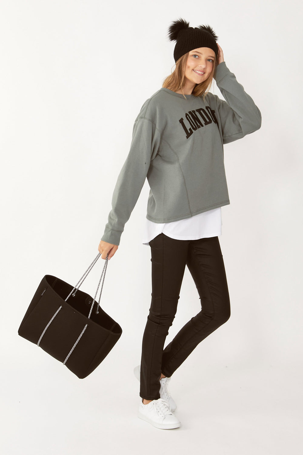 [TEST] Kids Molly Cropped Crew