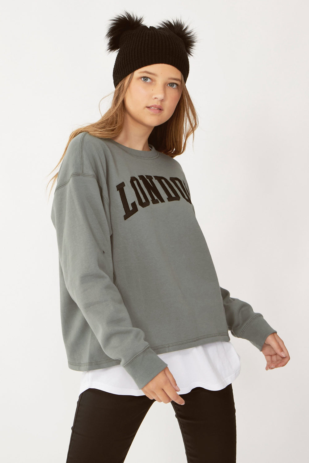 [TEST] Kids Molly Cropped Crew