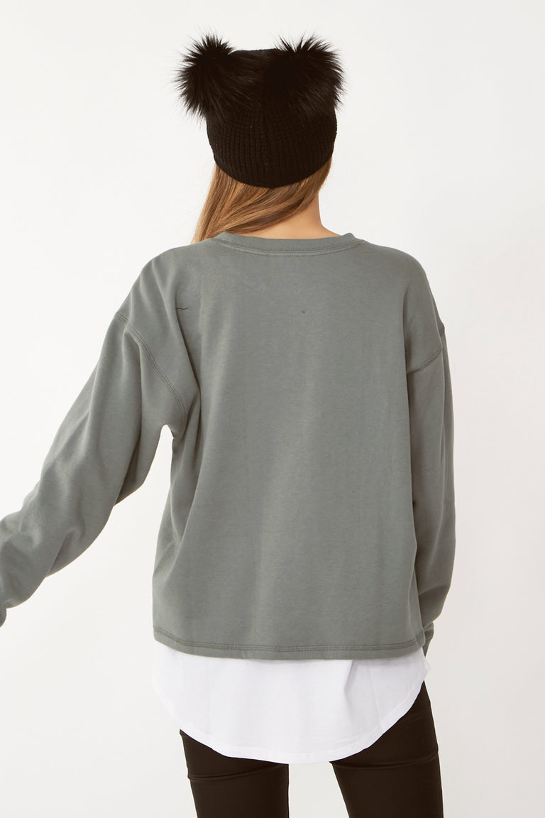 [TEST] Kids Molly Cropped Crew
