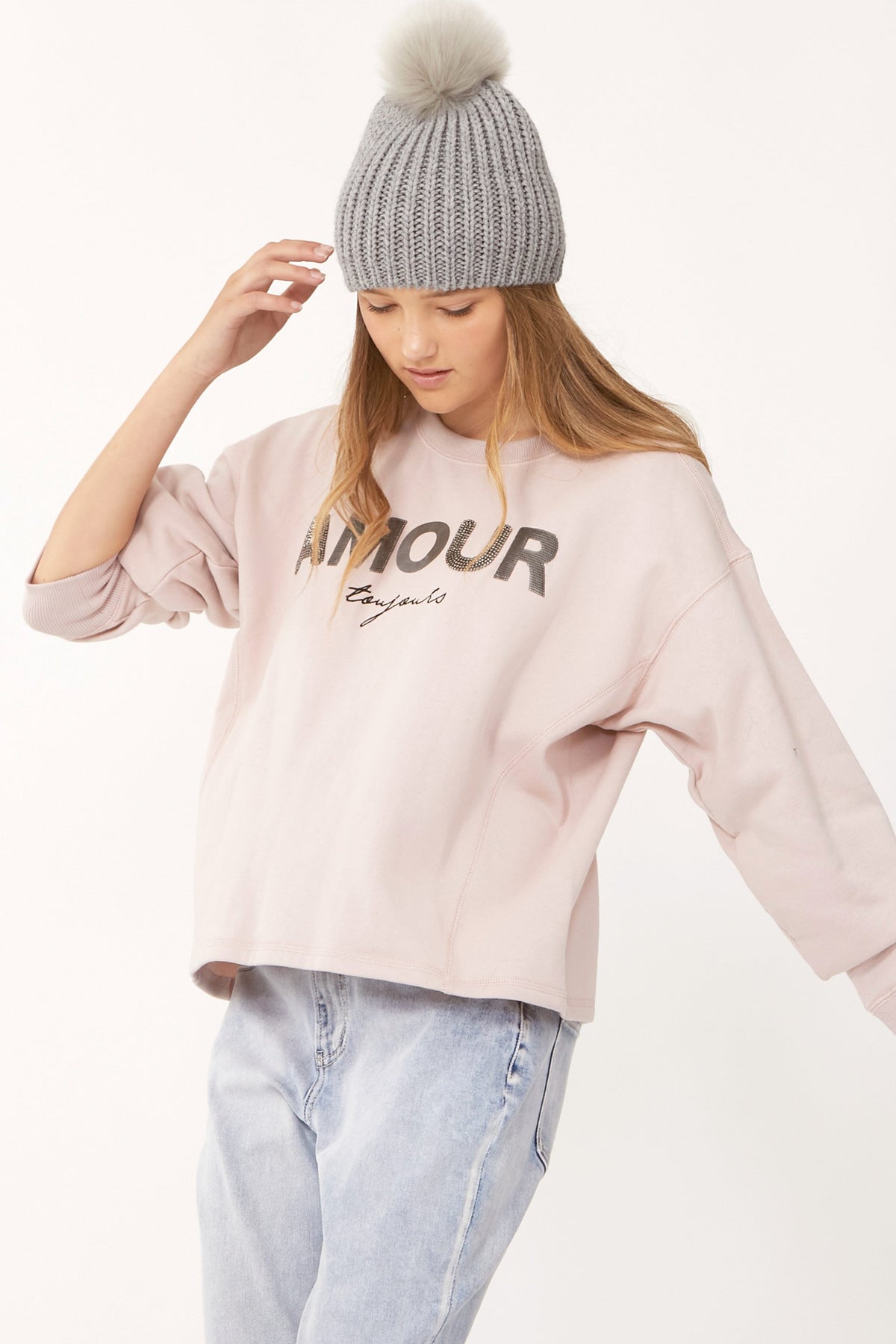 [TEST] Kids Molly Cropped Crew