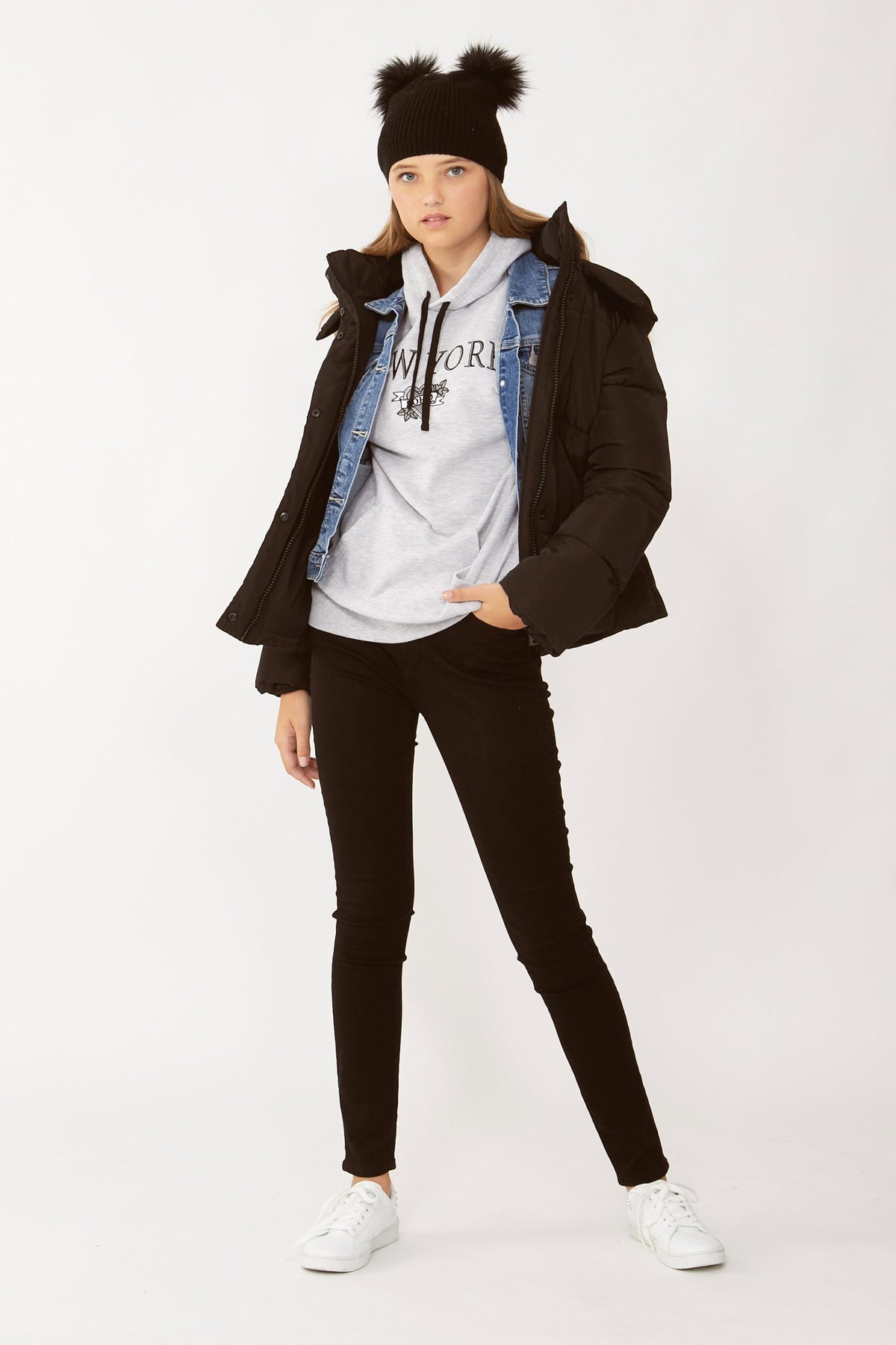 [TEST] Kids Abby Hooded Sweat
