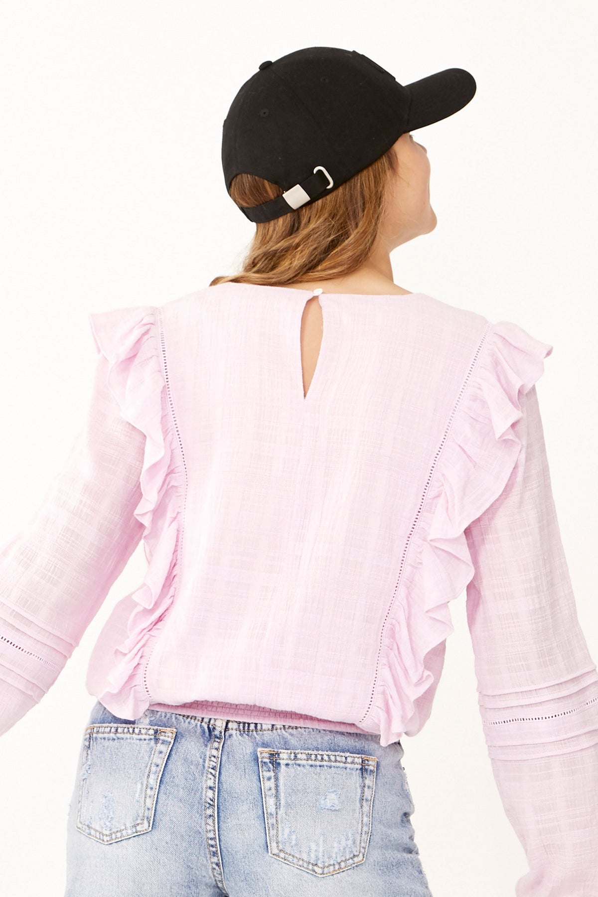 [TEST] Kids Karla Ruffle Trim Top