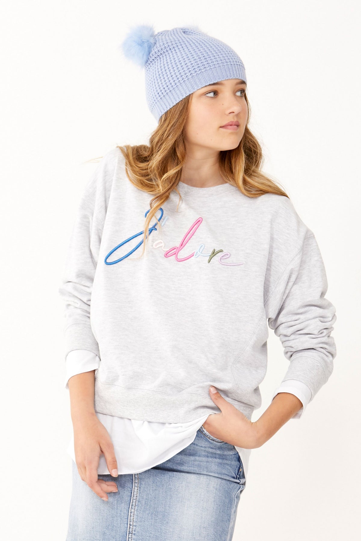 [TEST] Kids Mila Cropped Crew