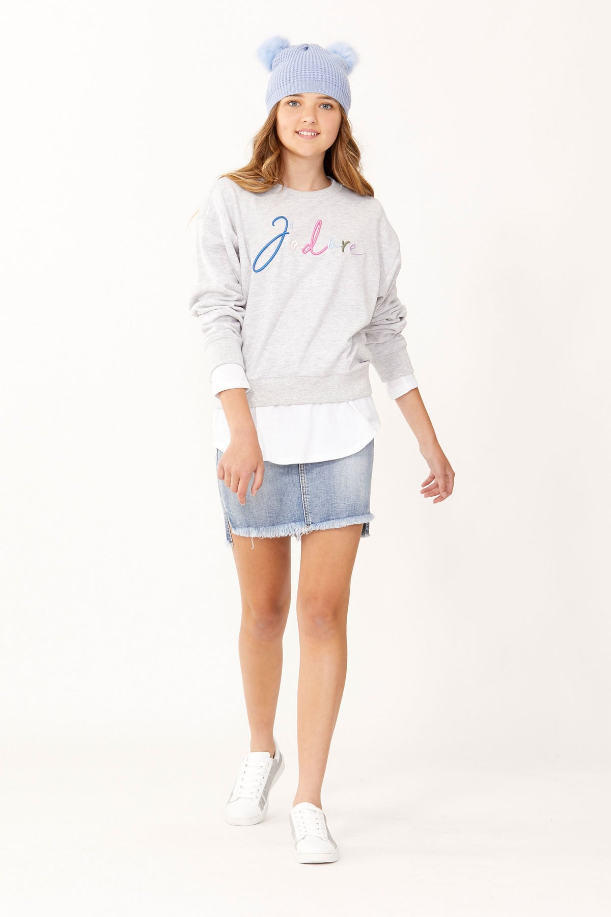 [TEST] Kids Mila Cropped Crew