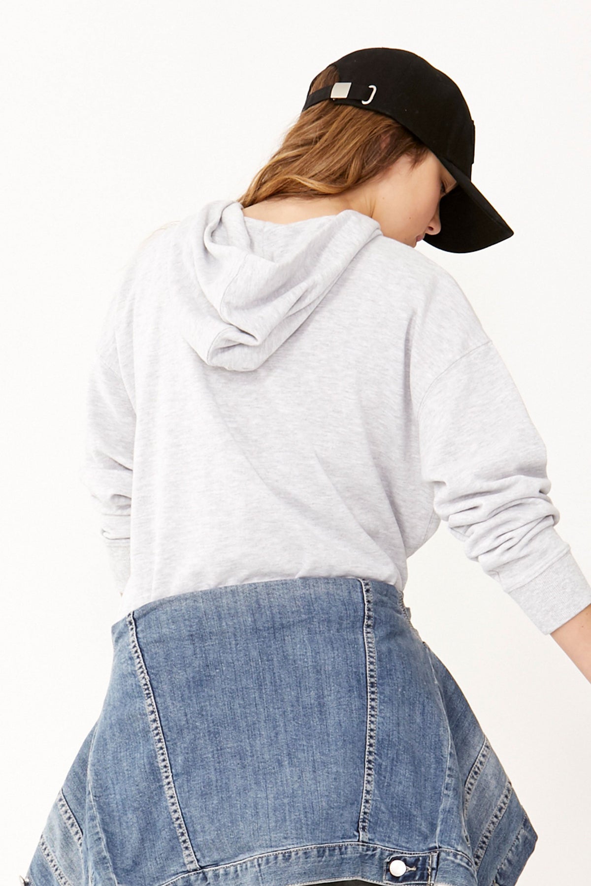 [TEST] Kids Bridie Rib Neck Hoodie