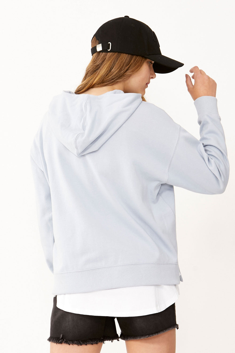 [TEST] Kids Bridie Rib Neck Hoodie