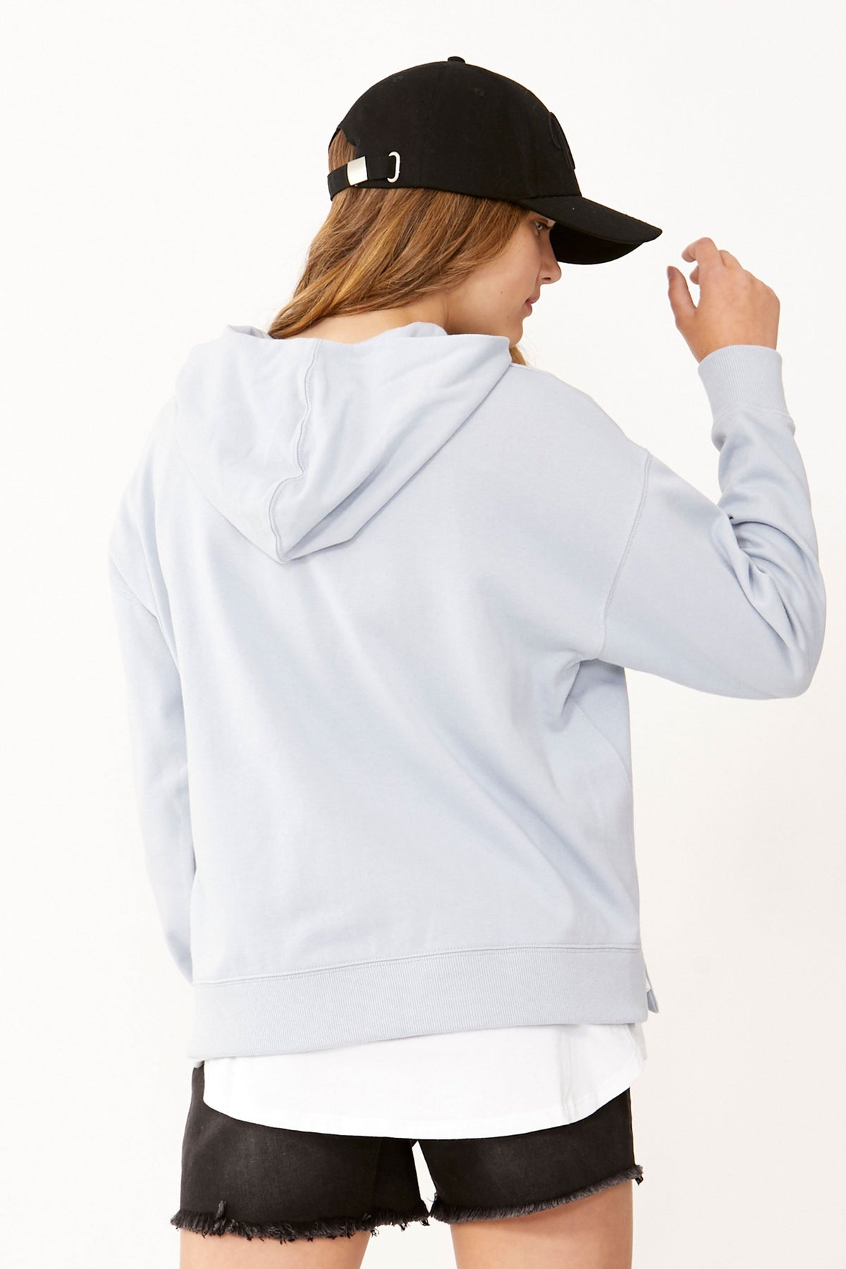 [TEST] Kids Bridie Rib Neck Hoodie