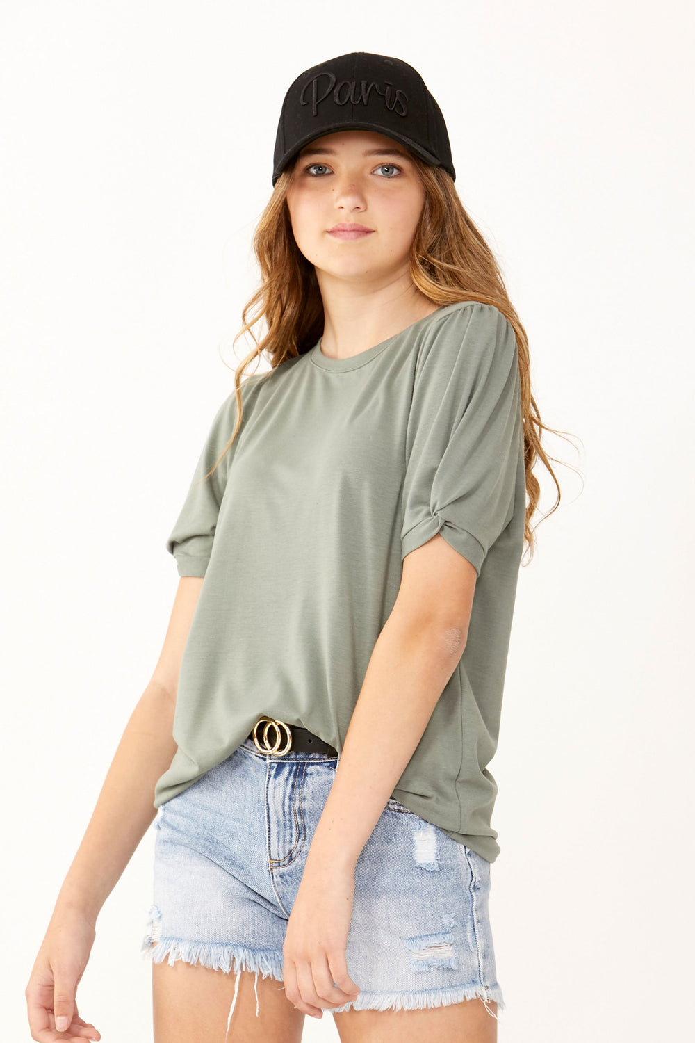 [TEST] Kids Saskia Knot Sleeve Tee