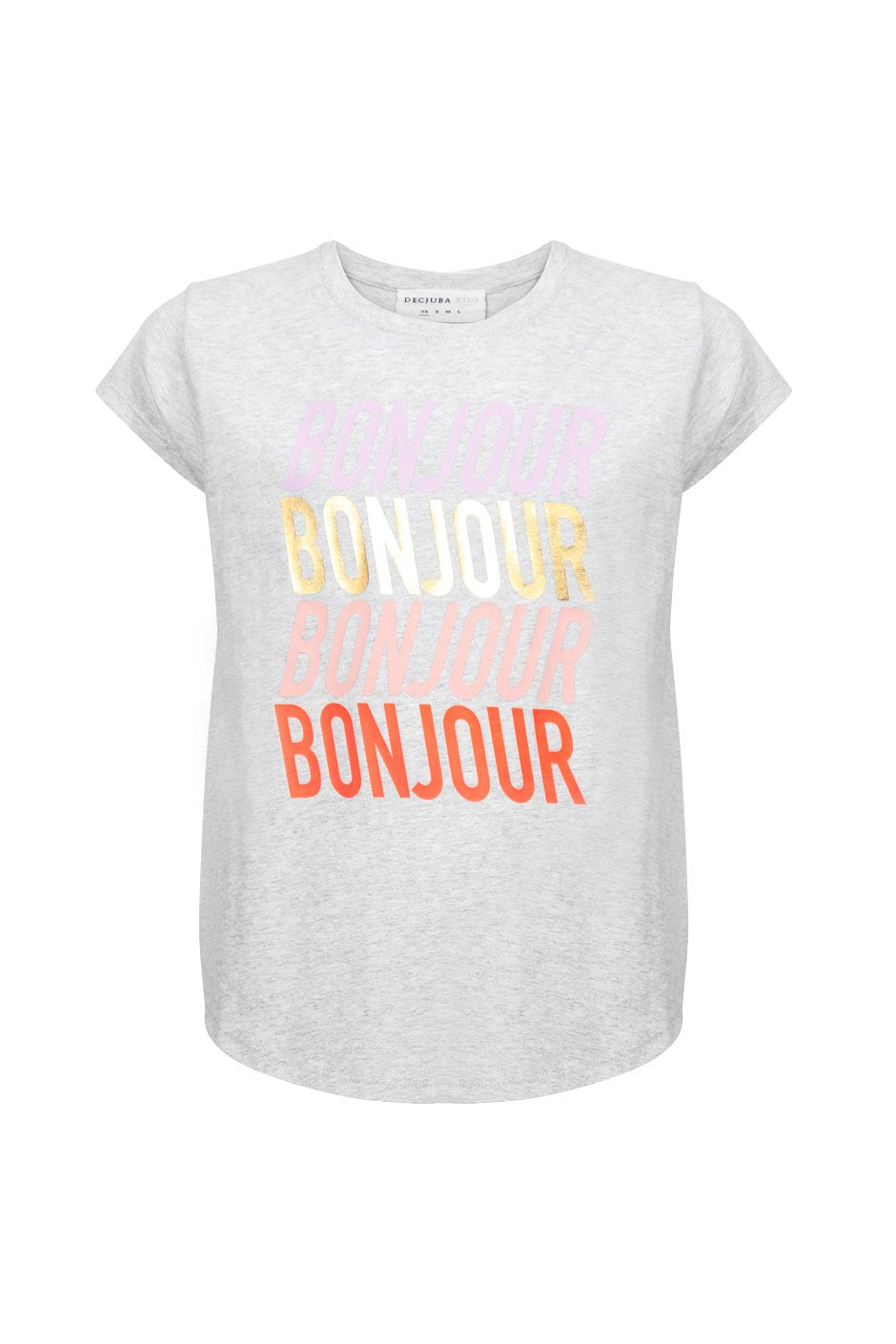 [TEST] Kids Bonjour Neon Pop Tee
