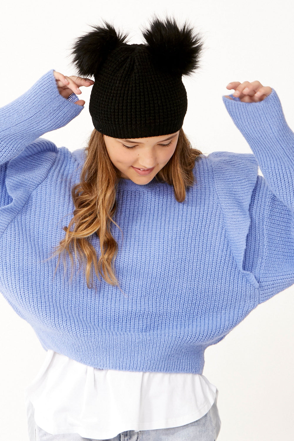 [TEST] Kids Dana Ruffle Trim Knit